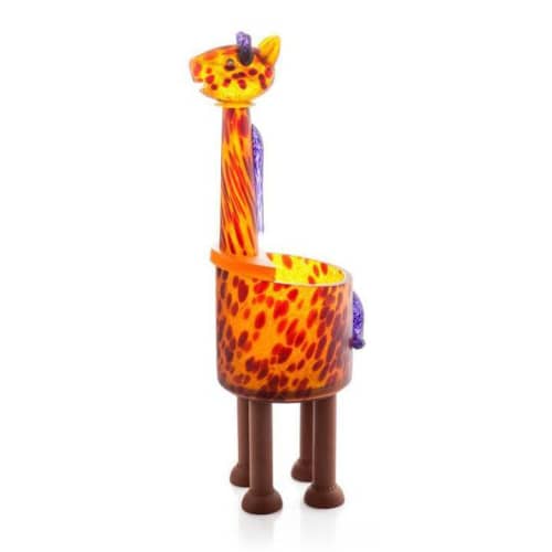 GIRAFFE | Sculptures by Oggetti Designs. Item composed of glass