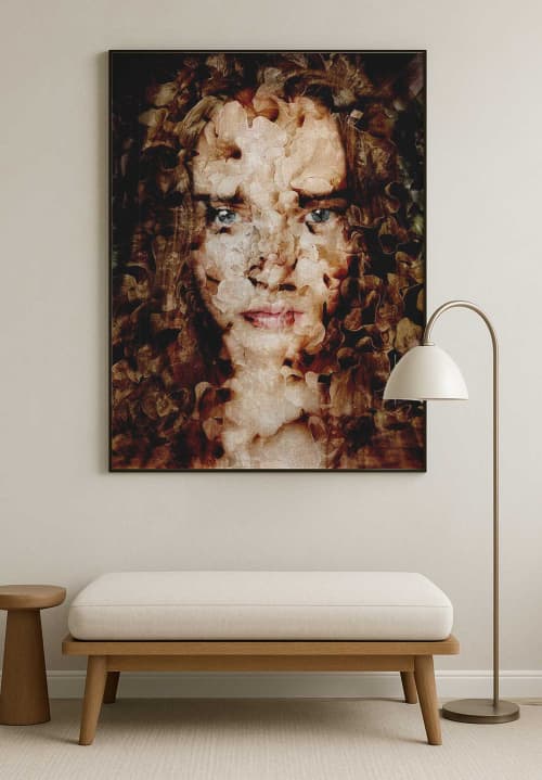 Portrait 445 – Large Format Contemporary Portrait Print | Prints by Dario Moschetta
