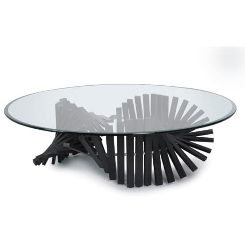REMINI (Cocktail Table) | Tables by Oggetti Designs | Oggetti Designs in Hollywood. Item composed of wood and glass