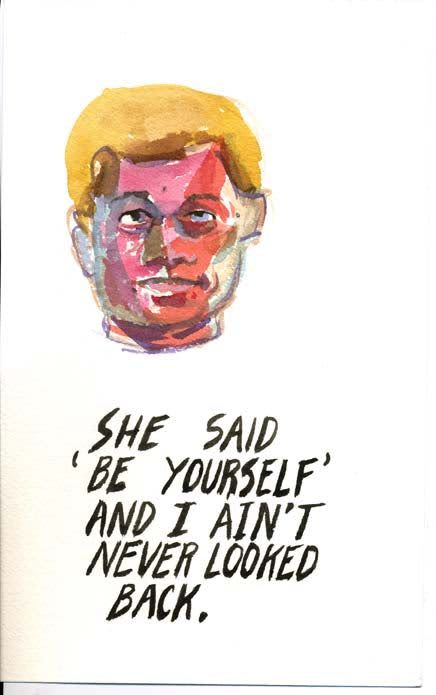 Be Yourself | Watercolor Painting in Paintings by Eric Farache Artist