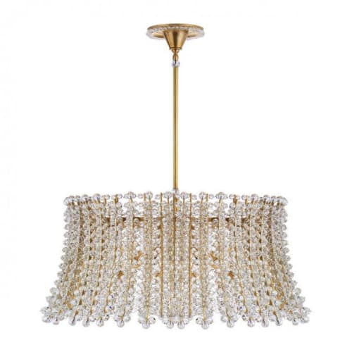 Alan Mizrahi MV3005 Serafina Large Drum Chandelier | Chandeliers by Alan Mizrahi Lighting Design