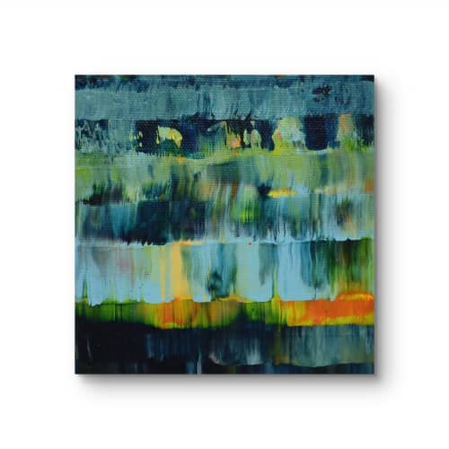 Mini 48 | Oil And Acrylic Painting in Paintings by Lisa Carney