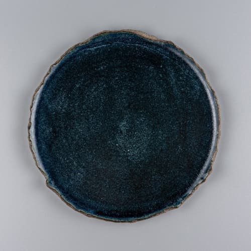 Plate Tytus Lapis | Dinnerware by Svetlana Savcic / Stonessa. Item composed of stoneware