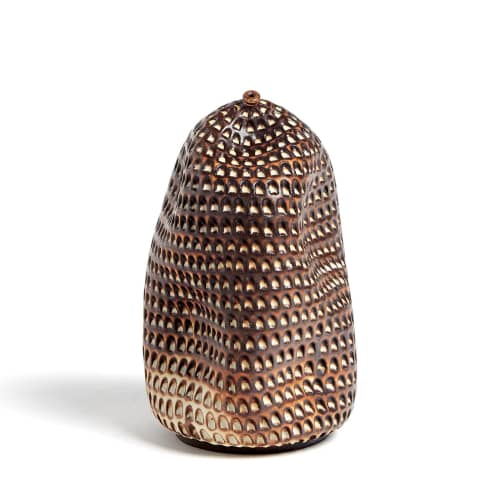 H: 10" w: 6" | Vase in Vases & Vessels by SKOBY JOE CERAMICS. Item composed of stoneware