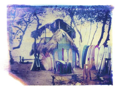Surf Hut | Photography by She Hit Pause. Item composed of paper