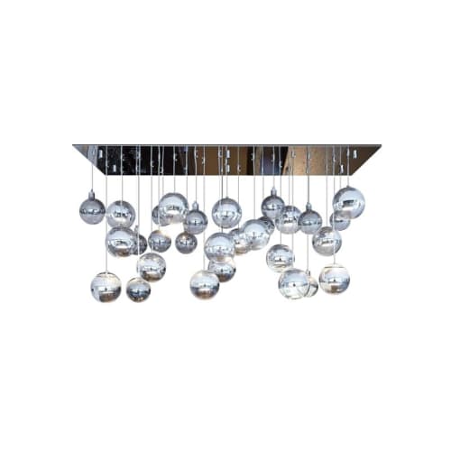 Alan Mizrahi DV8874 Globbi Cromati | Chandeliers by Alan Mizrahi Lighting Design