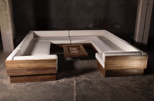 Parota Exterior U-shaped Sectional Sofa | Couches & Sofas by NO AGE FURNITURE STUDIO
