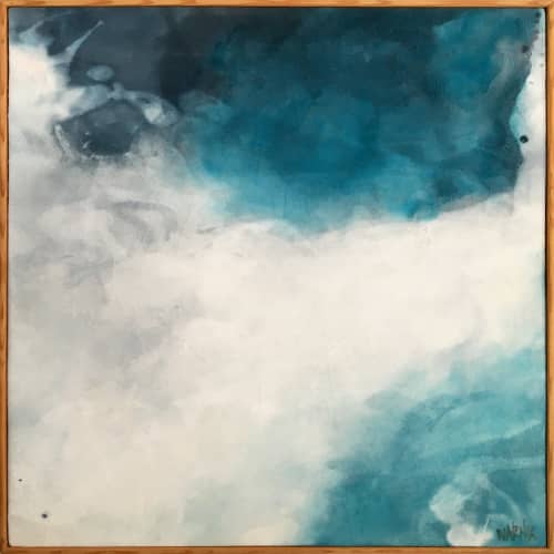 CASCADE | Canvas Painting in Paintings by Stacey Warnix Studio