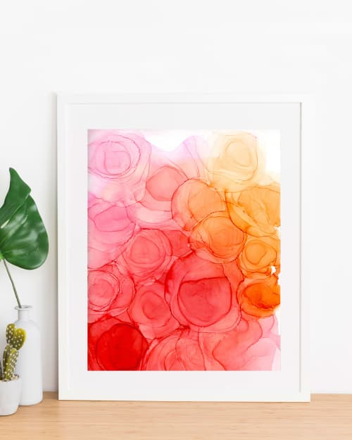 energizing spring |  fine art print | Prints in Paintings by Megan Spindler