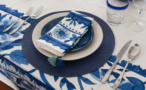 Capri Napkins | Linens & Bedding by OSLÉ HOME DECOR. Item made of fabric