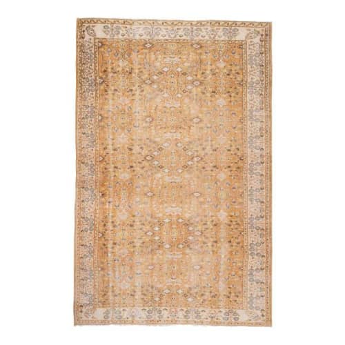 Vintage Turkish Sparta Rug With Traditional Style - Oversize | Area Rug in Rugs by Vintage Pillows Store. Item composed of cotton and fiber