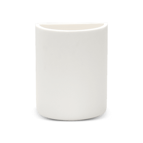 Demi Lune Vase | Vases & Vessels by Tina Frey. Item composed of synthetic