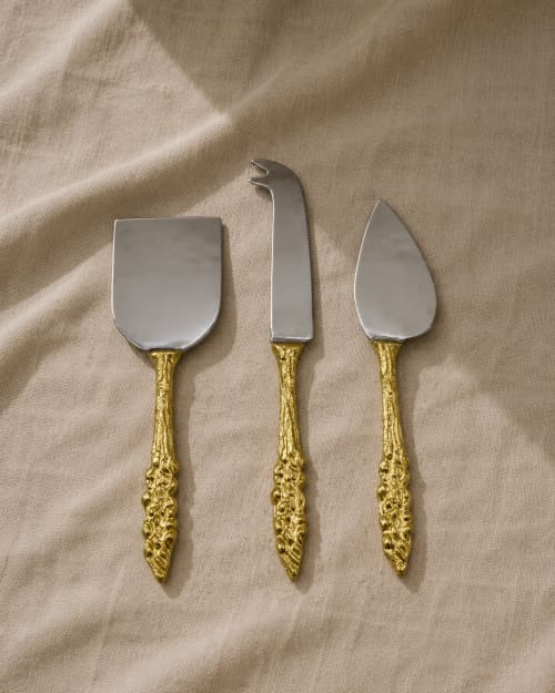 Glyph Cheese Knife Set | Utensils by Raíz Studio