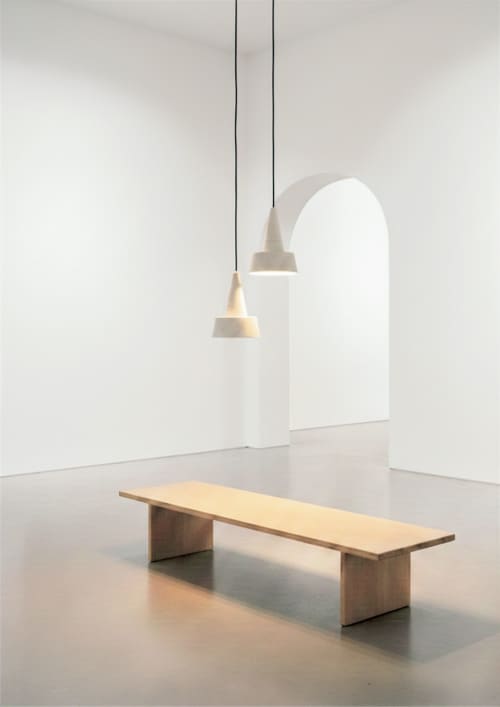 SML 2.0_matte Limestone White | Pendants by neo