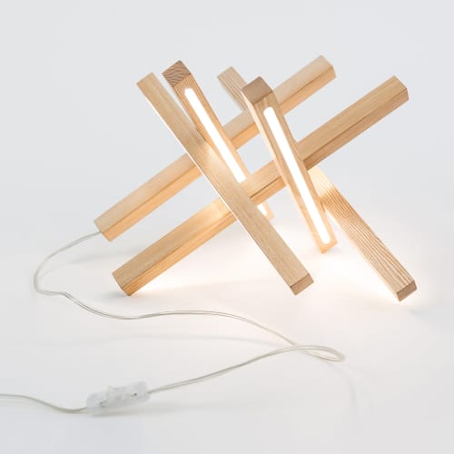 STELLAR TABLE LAMP | Lamps by Next Level Lighting. Item made of oak wood