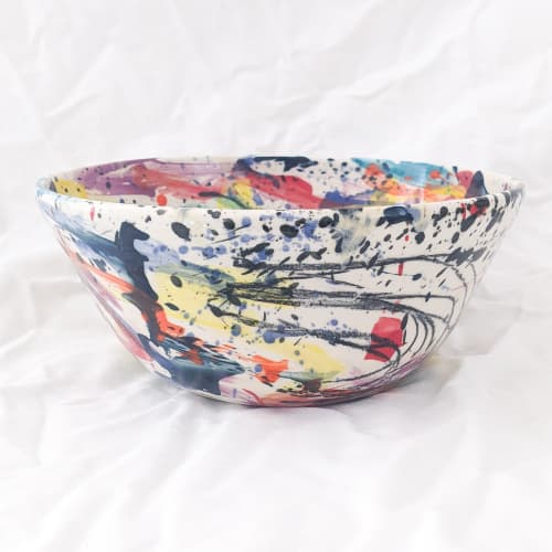 Large Wacky Bowl | Serving Bowl in Serveware by btw Ceramics. Item composed of ceramic