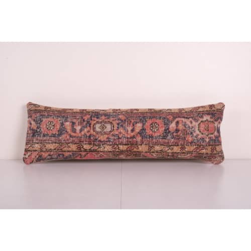 Vintage Turkish Carpet Rug Pillow Cover, Tribal Design Anato | Cushion in Pillows by Vintage Pillows Store