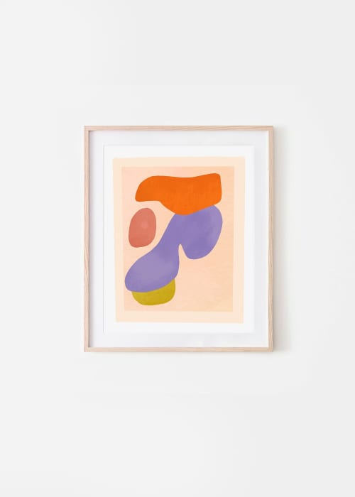 Land Dream | print | Prints in Paintings by by Danielle Hutchens. Item composed of paper