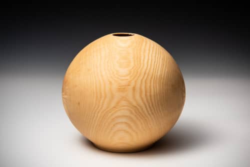 Ash Vessel | Vase in Vases & Vessels by Louis Wallach Designs. Item composed of wood in contemporary style