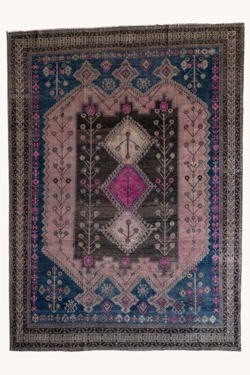 District Loom Vintage Persian Afshar scatter rug-Kinreed | Rugs by District Loom