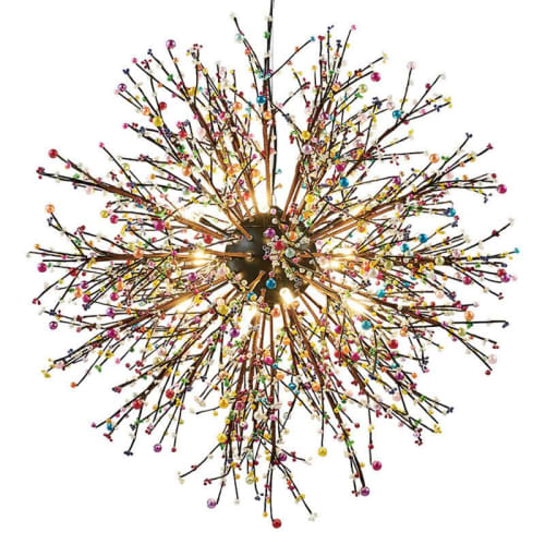 Alan Mizrahi AM1600 Modern Dandelion Led | Chandeliers by Alan Mizrahi Lighting Design