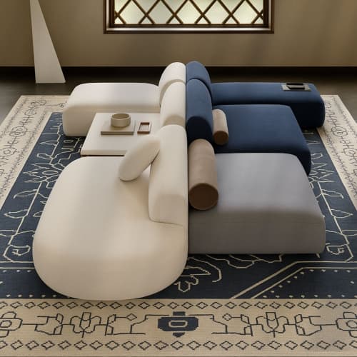 Discover the Barath rug, a luxurious hand-knotted | 8 x 10´ | Rugs by KAYMANTA | Luxury Rug Makers