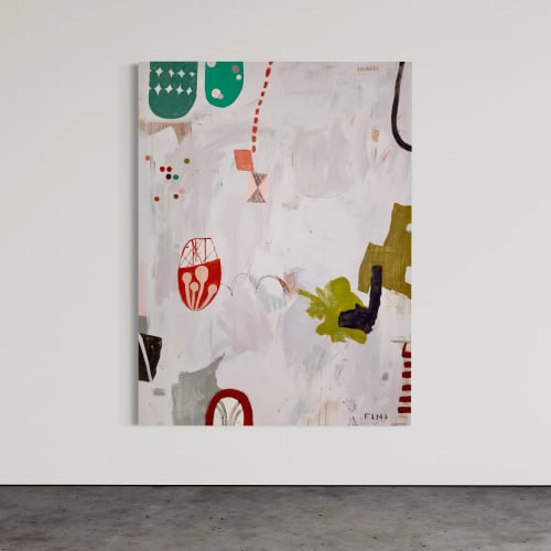 Coco | Oil And Acrylic Painting in Paintings by Sarah Finucane