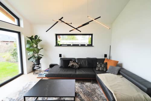 Wooden Chandelier -"DNA"   long chandelier | Chandeliers by Next Level Lighting. Item made of wood & metal