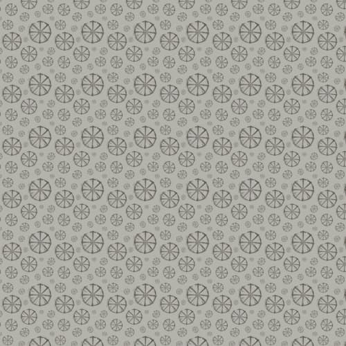 Wheel, Cement | Fabric in Linens & Bedding by Philomela Textiles & Wallpaper. Item composed of cotton