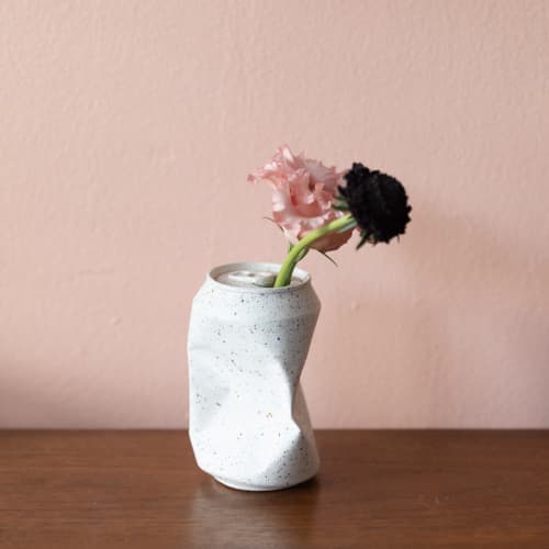The Garbage Collection: Soda Can | Vase in Vases & Vessels by Pretti.Cool. Item composed of concrete and glass