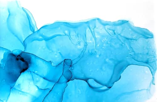 color study - blue, indigo | Watercolor Painting in Paintings by Megan Spindler