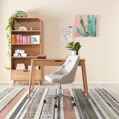 Hand Woven Striped Area Rug | Rugs by Swiflo