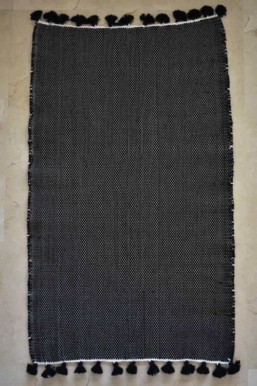 Zayen Bath Mat | Rugs by Folks & Tales. Item made of cotton