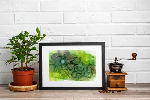new chance to grow | abstract original art | Watercolor Painting in Paintings by Megan Spindler