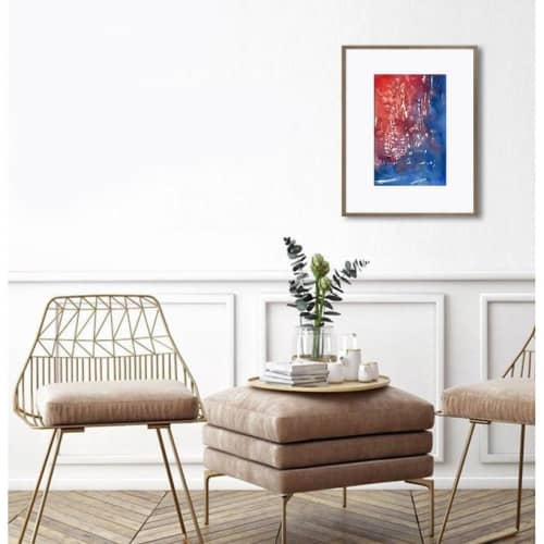 I Put A Spell On You | Watercolor Painting in Paintings by Brazen Edwards Artist. Item made of paper