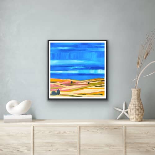 Blooming Dunes | Prints by Neon Dunes by Lily Keller. Item made of paper