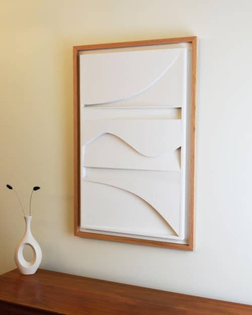 No. 09 Plaster Wall Relief | Wall Sculpture in Wall Hangings by Joseph Aurelius