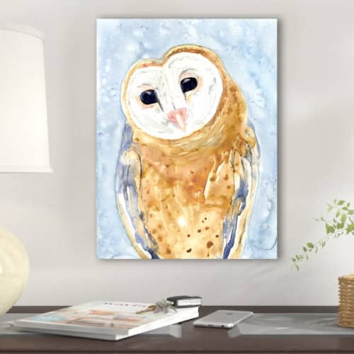 Guardian | Watercolor Painting in Paintings by Brazen Edwards Artist. Item made of canvas with paper
