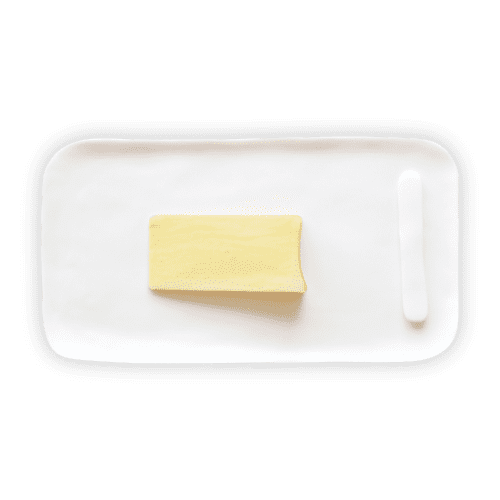 Sculpt Large Serving Board With Cheese Spreader | Serveware by Tina Frey. Item composed of ceramic