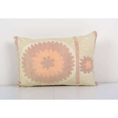 Exquisite Washed Neutral Pink Terrific Art Accent Pillow Cov | Cushion in Pillows by Vintage Pillows Store