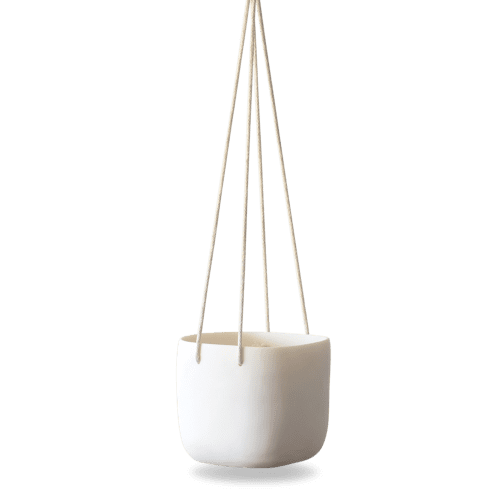Cuadrado Large Hanging Vessel | Planter in Vases & Vessels by Tina Frey. Item made of synthetic