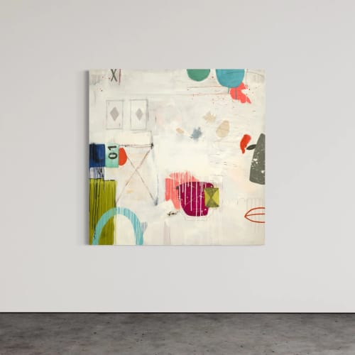 San Juan & Electric | Oil And Acrylic Painting in Paintings by Sarah Finucane