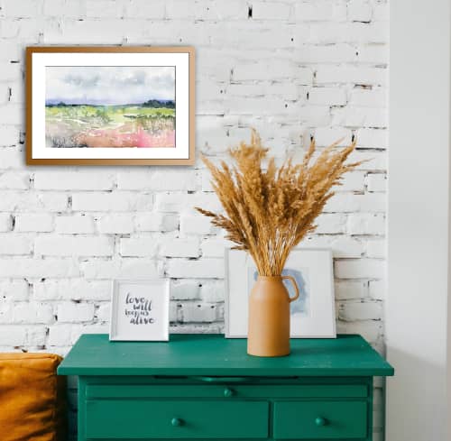 Memories of Adjara | Watercolor Painting in Paintings by Brazen Edwards Artist. Item composed of paper