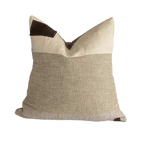 Cafe con Leche 22 x 22 Pillow | Pillows by OTTOMN. Item made of cotton & synthetic