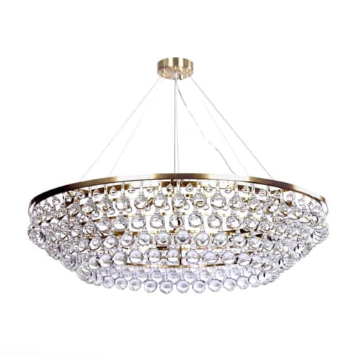 Alan Mizrahi OR402 Artic Pear Murano | Chandeliers by Alan Mizrahi Lighting Design