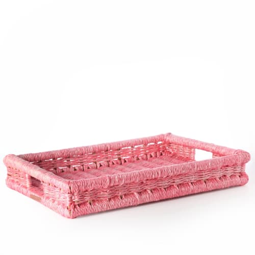 rectangular trays | Decorative Tray in Decorative Objects by Charlie Sprout. Item composed of fiber
