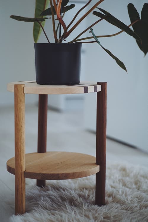 Wood Side Table | Tables by ROOM-3. Item composed of wood