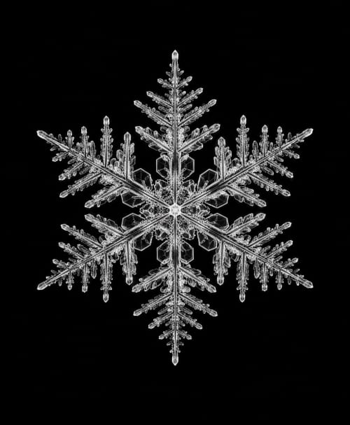 EXPOSED WINTER — SNOWFLAKE | Decorative Objects by Exposedart
