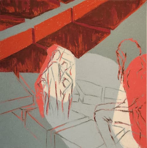 There is no coming back | Drawings by Elvira Dayel. Item made of paper