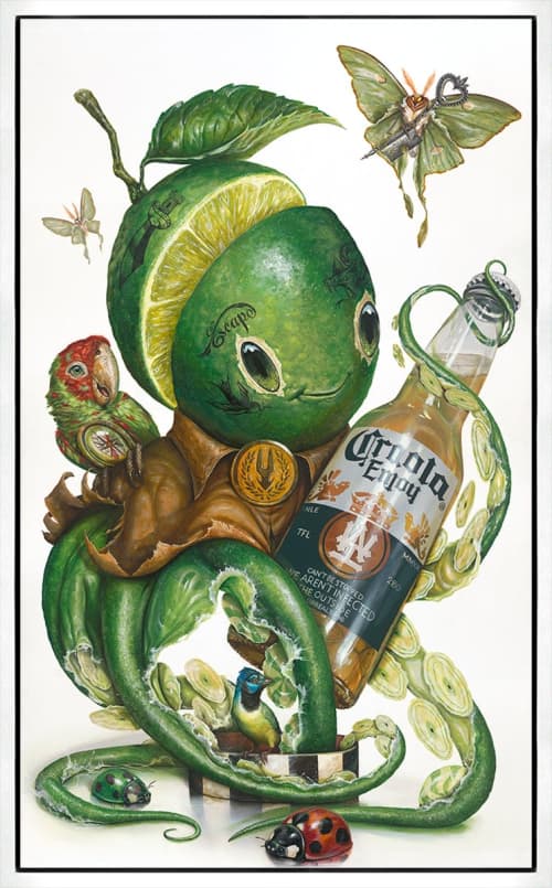 "Reunited" - Aluminum Edition | Prints by Greg "CRAOLA" Simkins. Item composed of aluminum